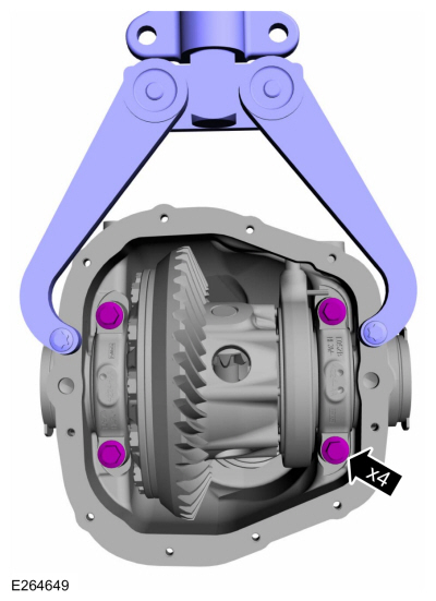 Lincoln Navigator - Differential Carrier - Vehicles With: Electronic ...