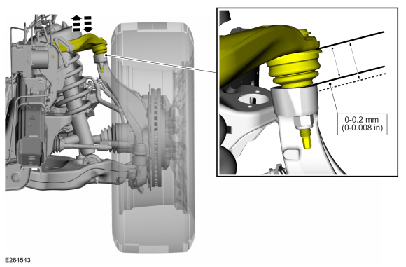 thumbnail image 2 of Used Front Air Suspension Height Level Sensor For 2001 Lincoln Navigator - 6 Month Warranty 2 of 4